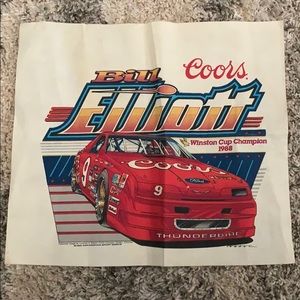 Bill Elliot 1988 soft canvas print 16”x18”